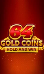 64 Gold Coins Hold and Win
